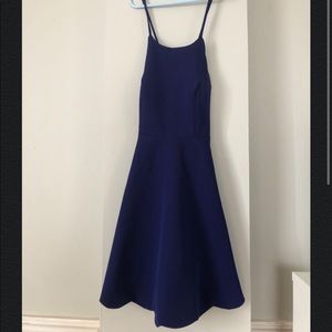 Royal blue skater dress
